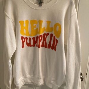 Hello Pumpkin Sweatshirt